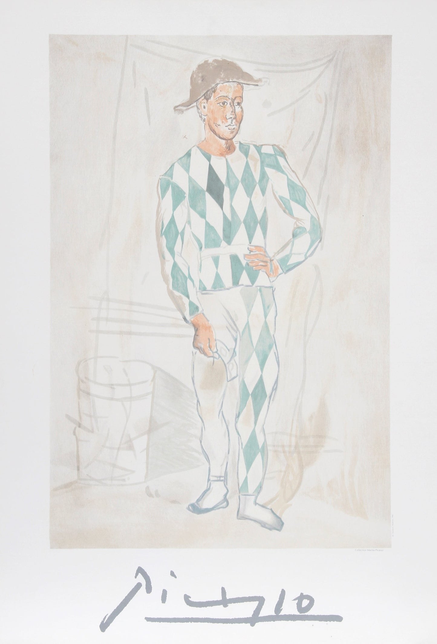 Arlequin en Pied