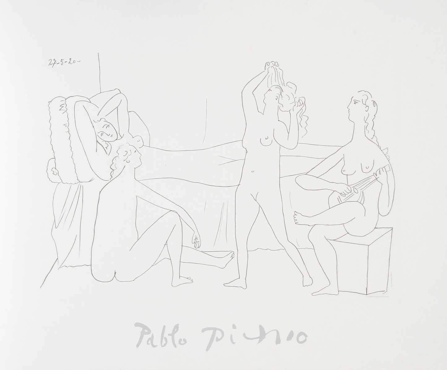 Quatre Nus au Harem