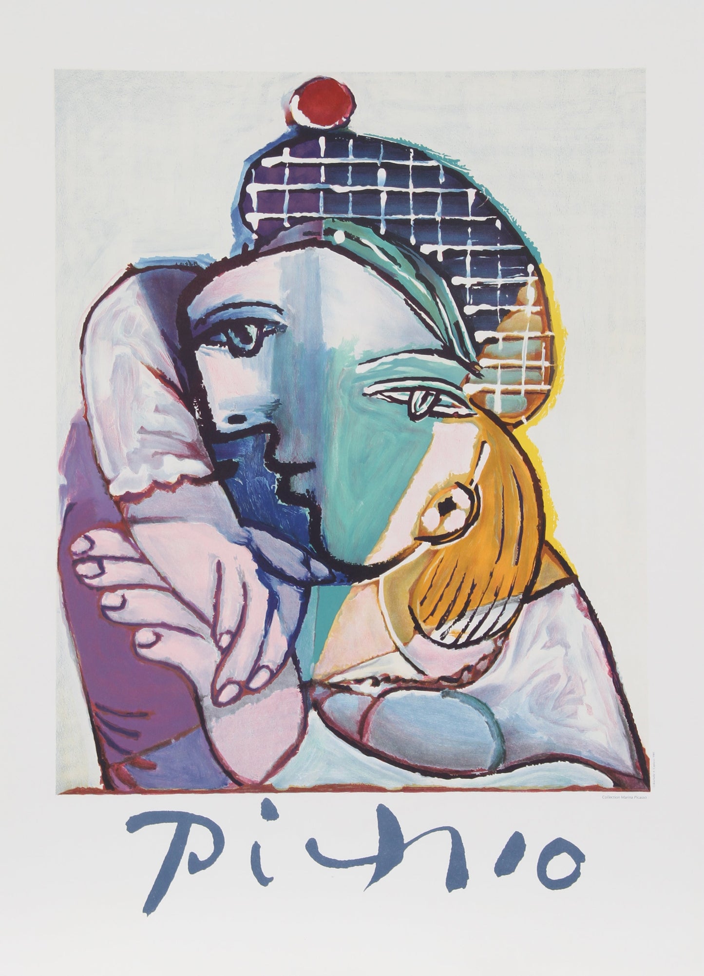 Portrait de Femme au Beret Ecossais