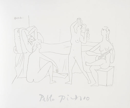 Quatre Nus au Harem