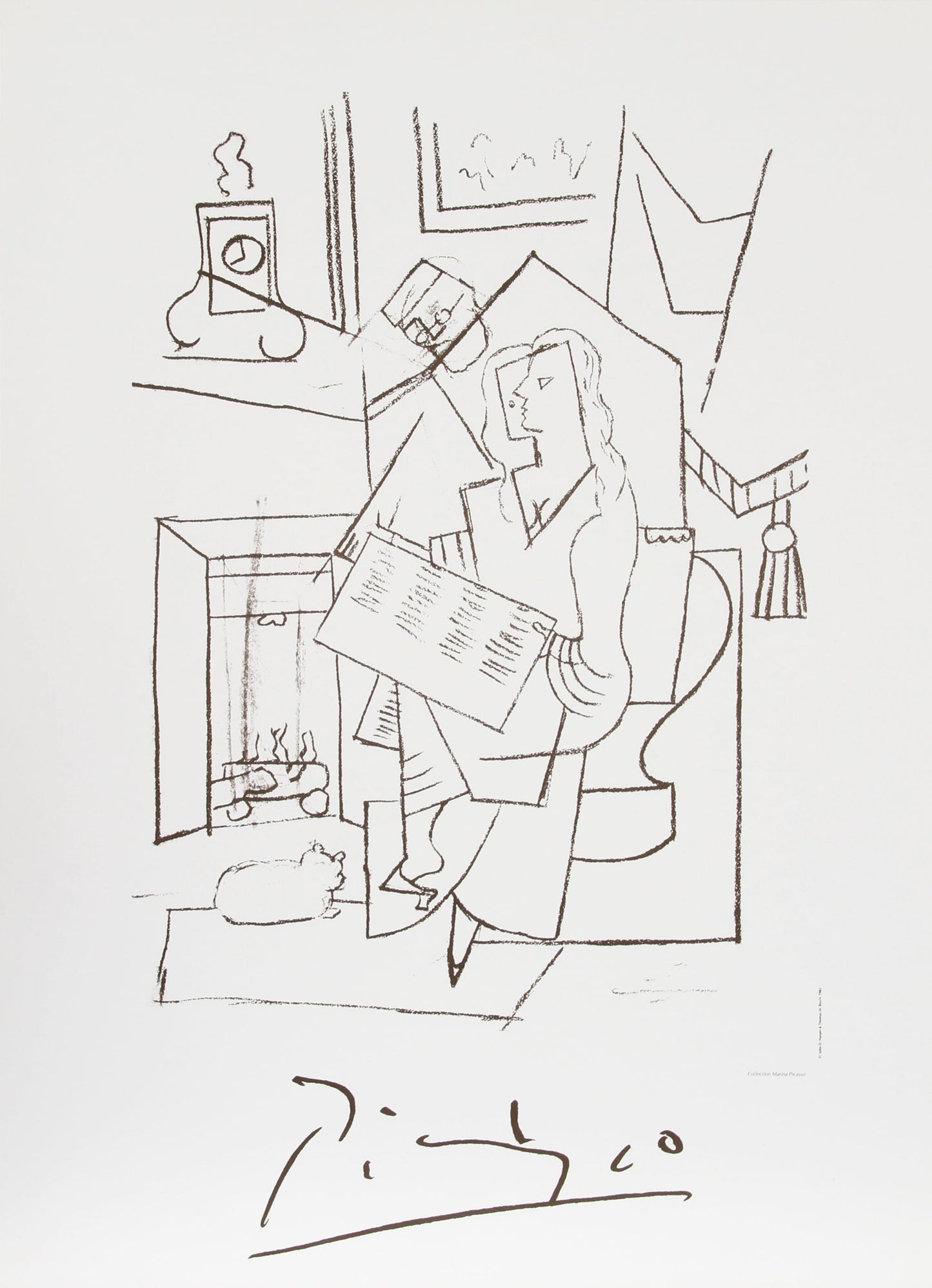 Femme Dans un Fauteuil