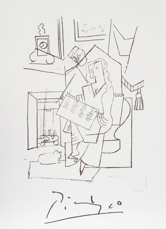 Femme Dans un Fauteuil