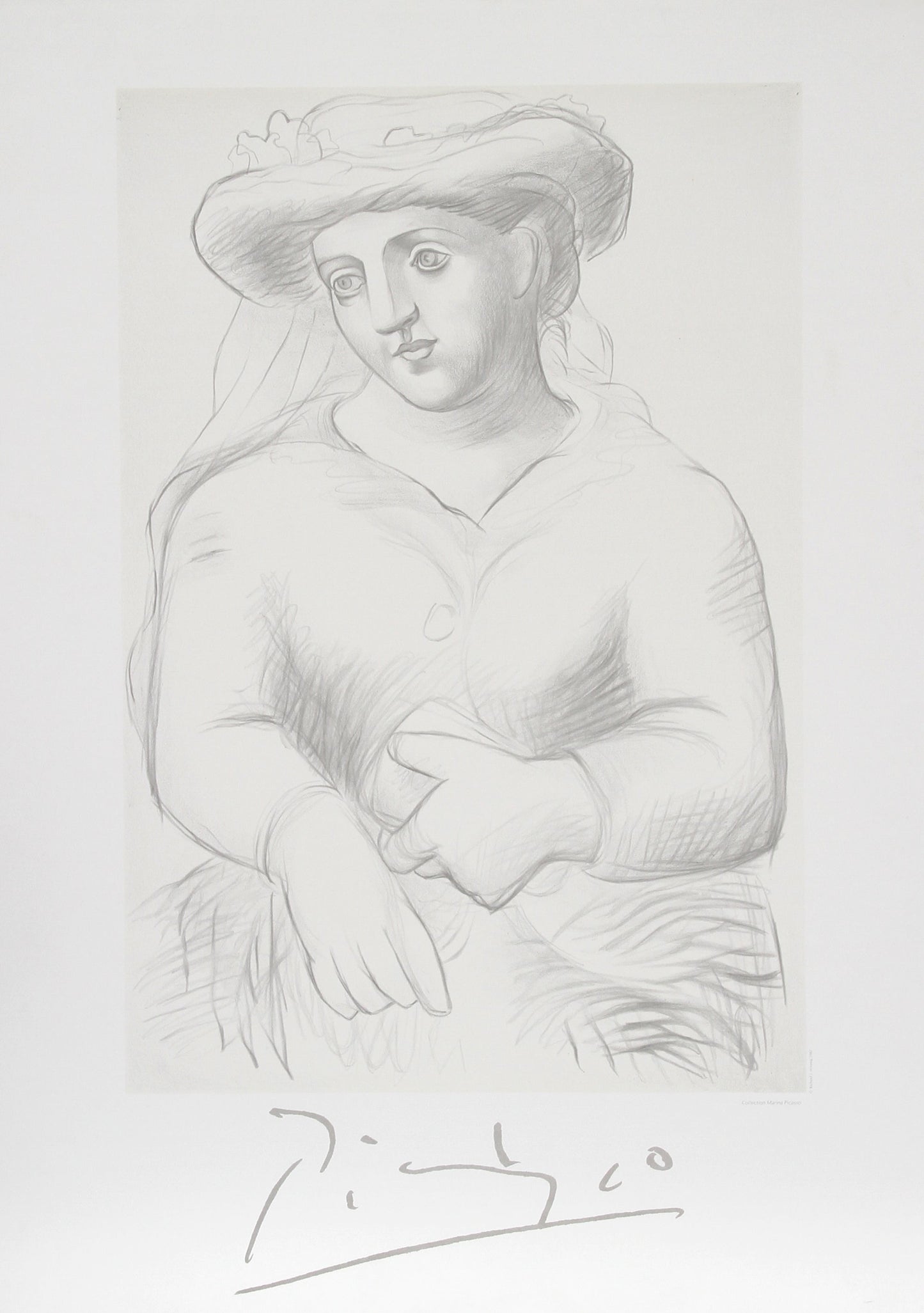 Femme au Chapeau et au Missel