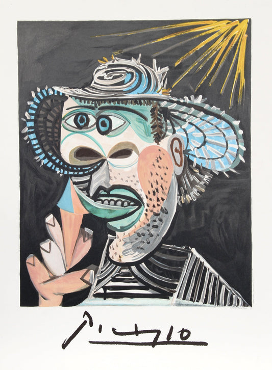 Homme au Cornet