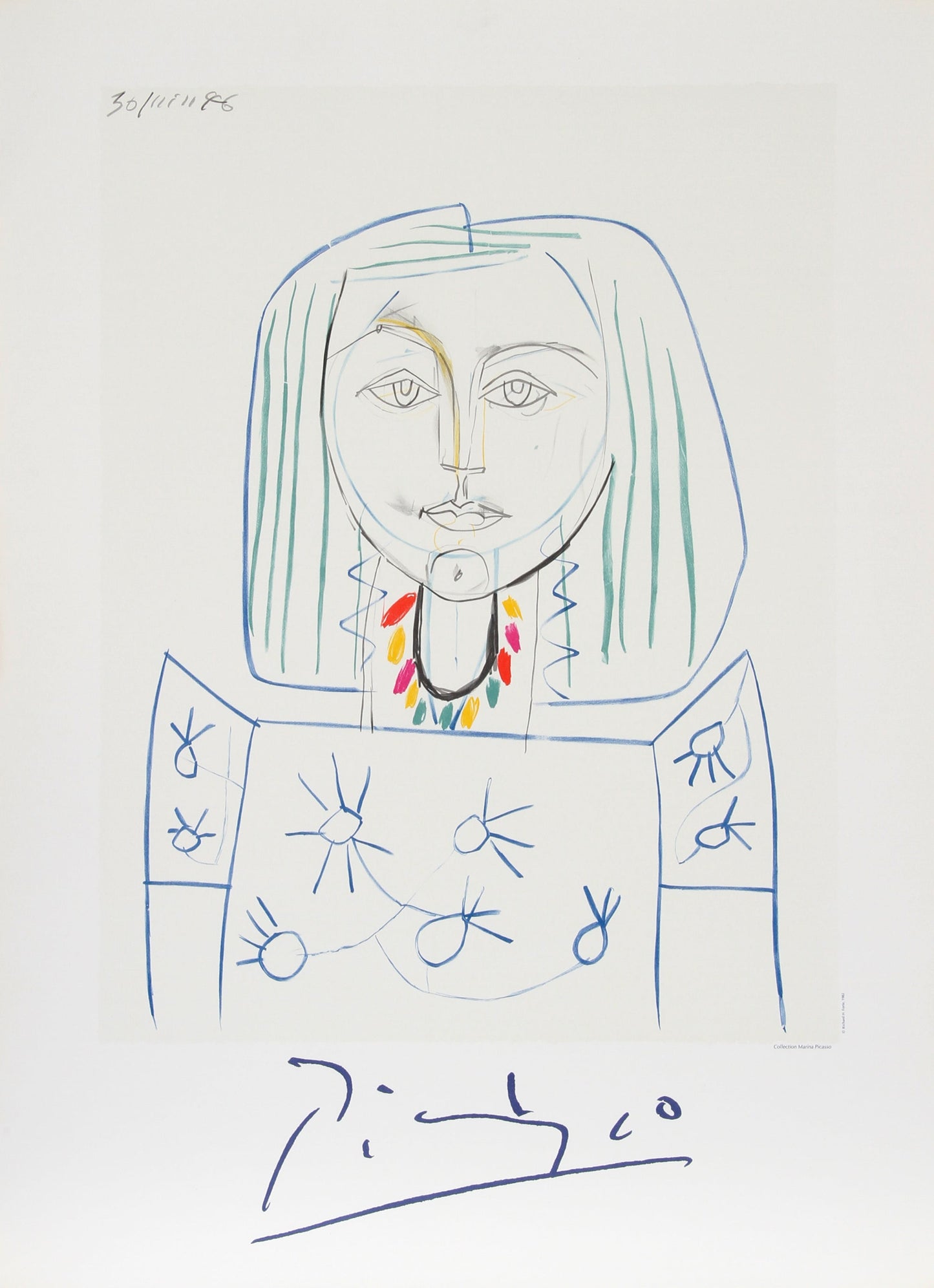 Portrait de Femme au Collier