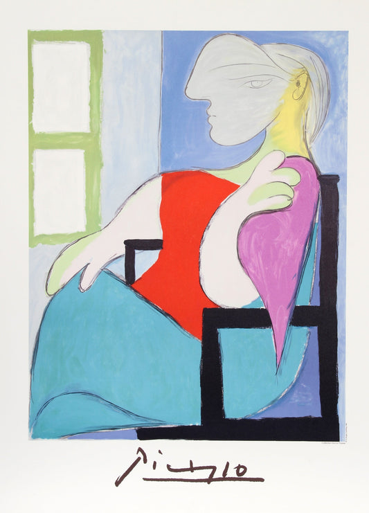 Femme Assise Pres d'Une Fenetre (Marie-Therese Walter)