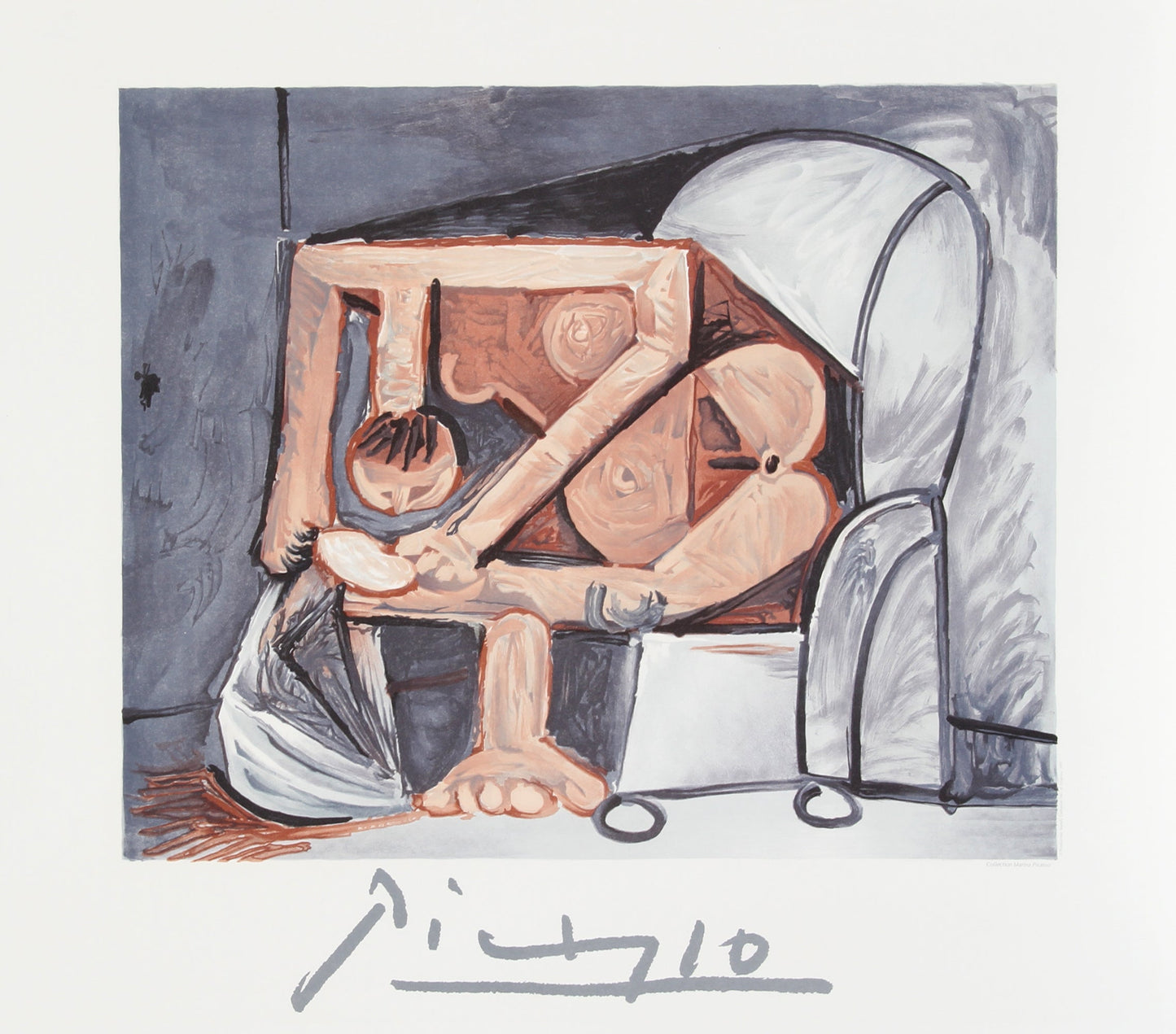 Femme a la Toilette