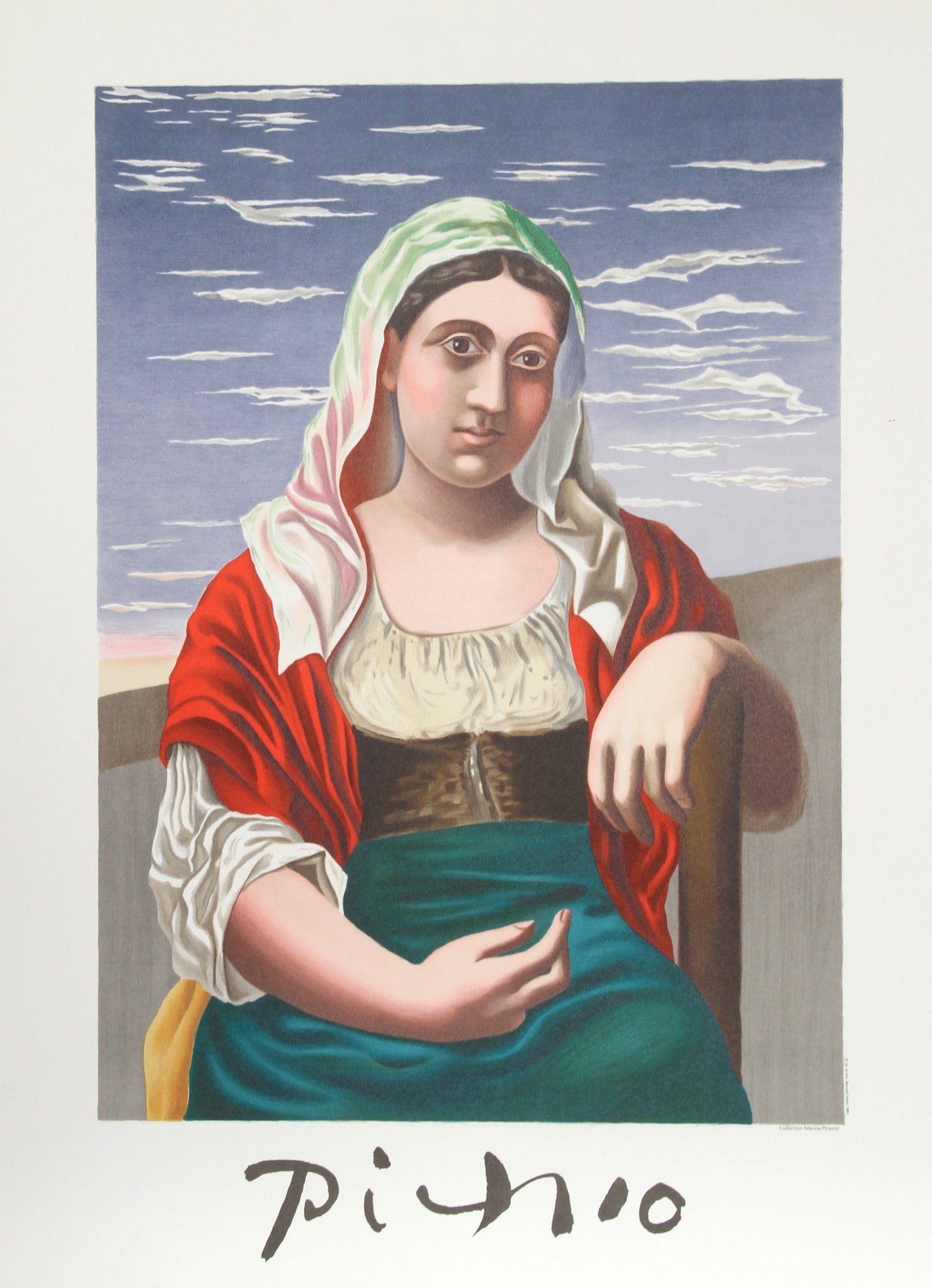 Italienne d'Apres une Photographie