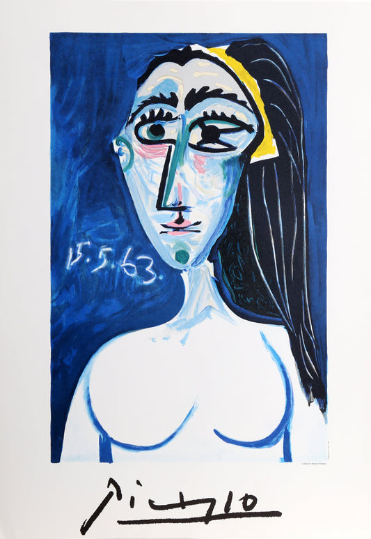 Buste de Femme Nue Face (Jacqueline Roque)